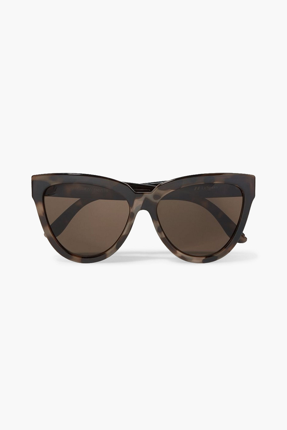 Le Specs Liar Lair Cat-eye Tortoiseshell Acetate Sunglasses In Brown