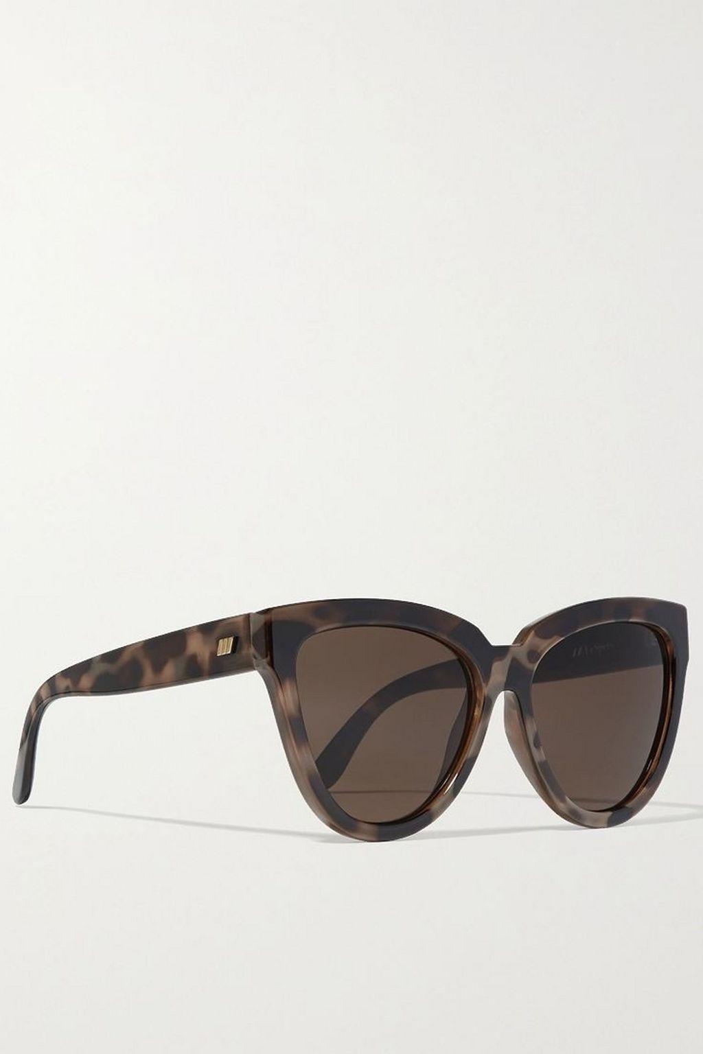 LE SPECS Liar Lair cat-eye tortoiseshell acetate sunglasses