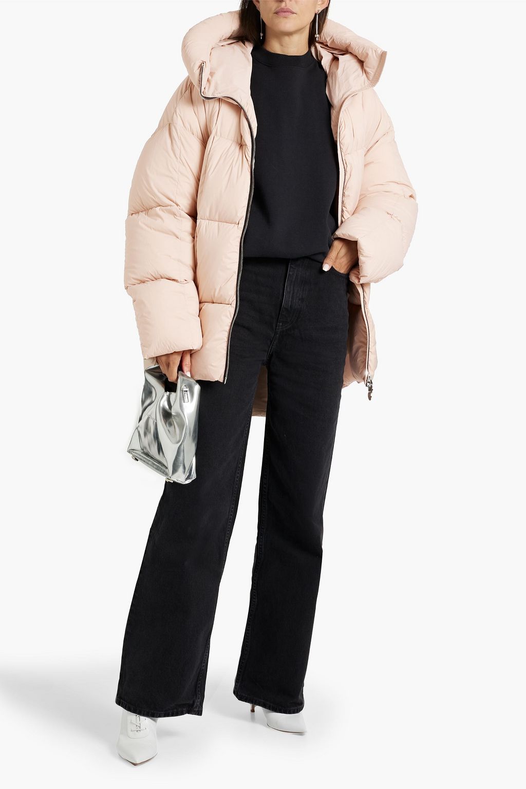 IENKI IENKI Wendy quilted shell hooded down jacket