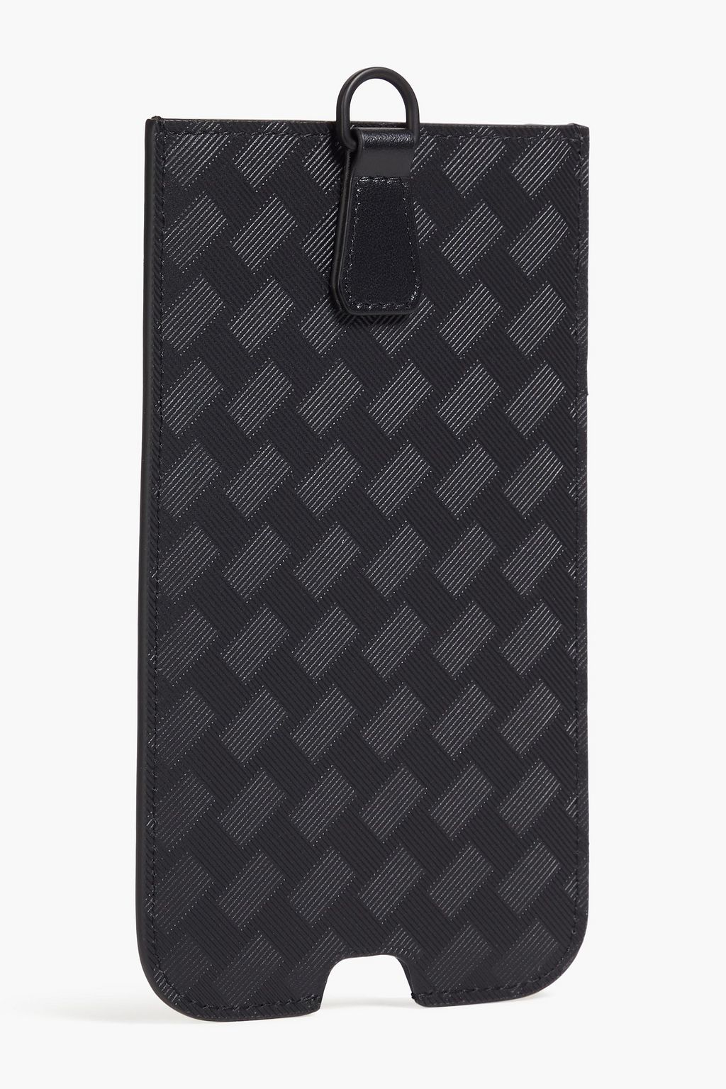 MONTBLANC حقيبة باوتش Extreme 3.0 للهاتف من الجلد بملمس نافر