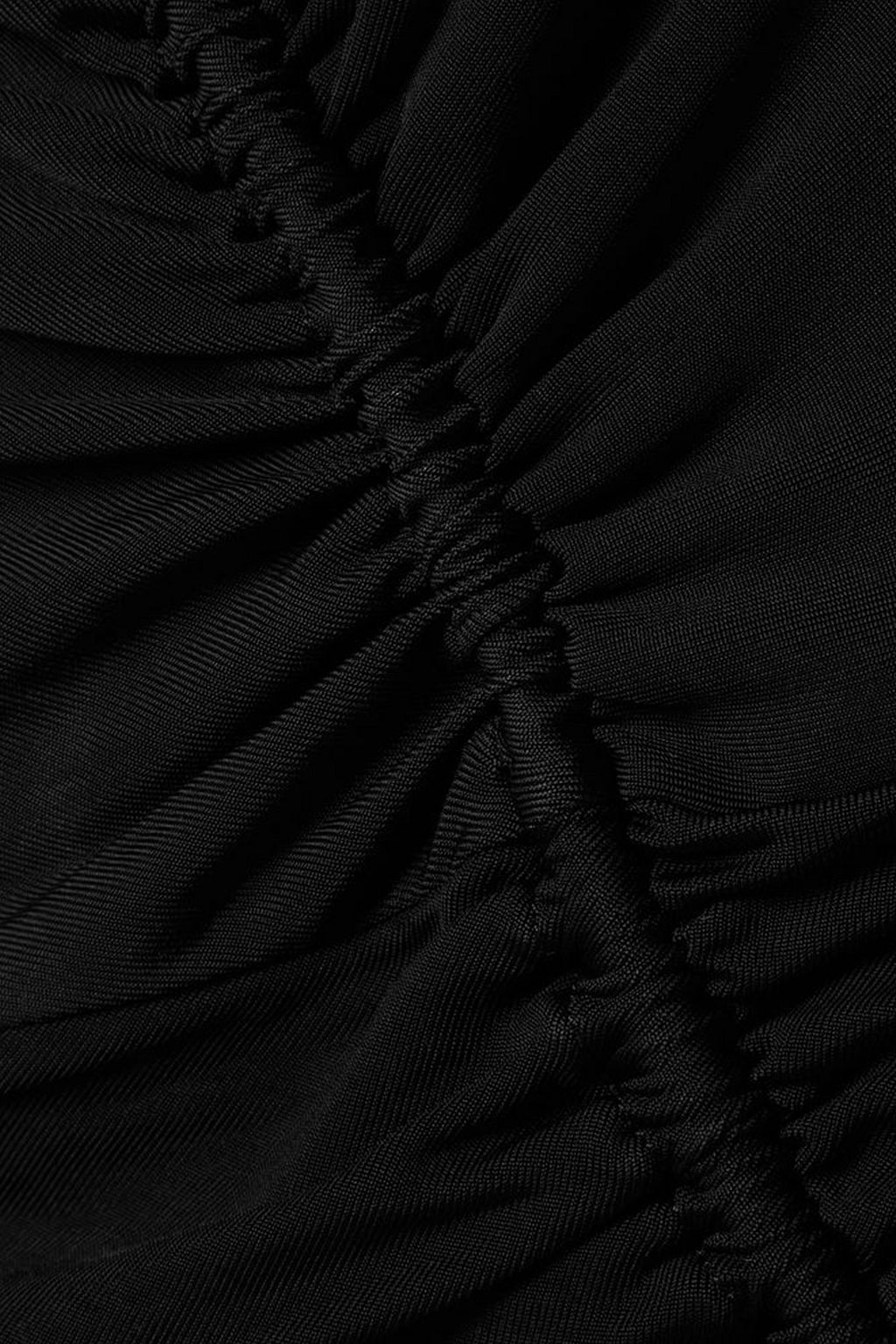LOUISA BALLOU Summer Solstice Minikleid aus Stretch-Jersey mit Wickeleffekt