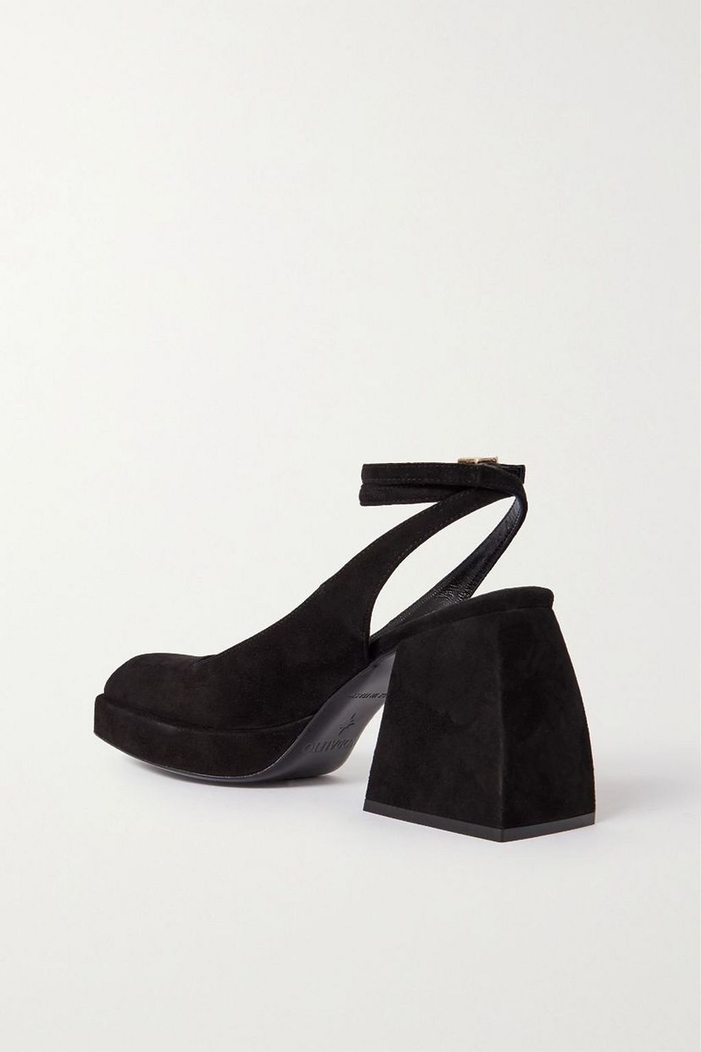 NODALETO Bulla Suki embellished suede platform pumps