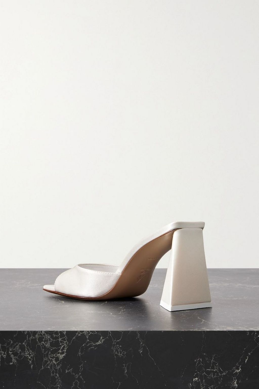THE ATTICO Devon satin mules