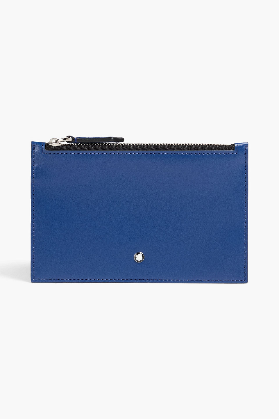 Montblanc Leather Cardholder In Blue