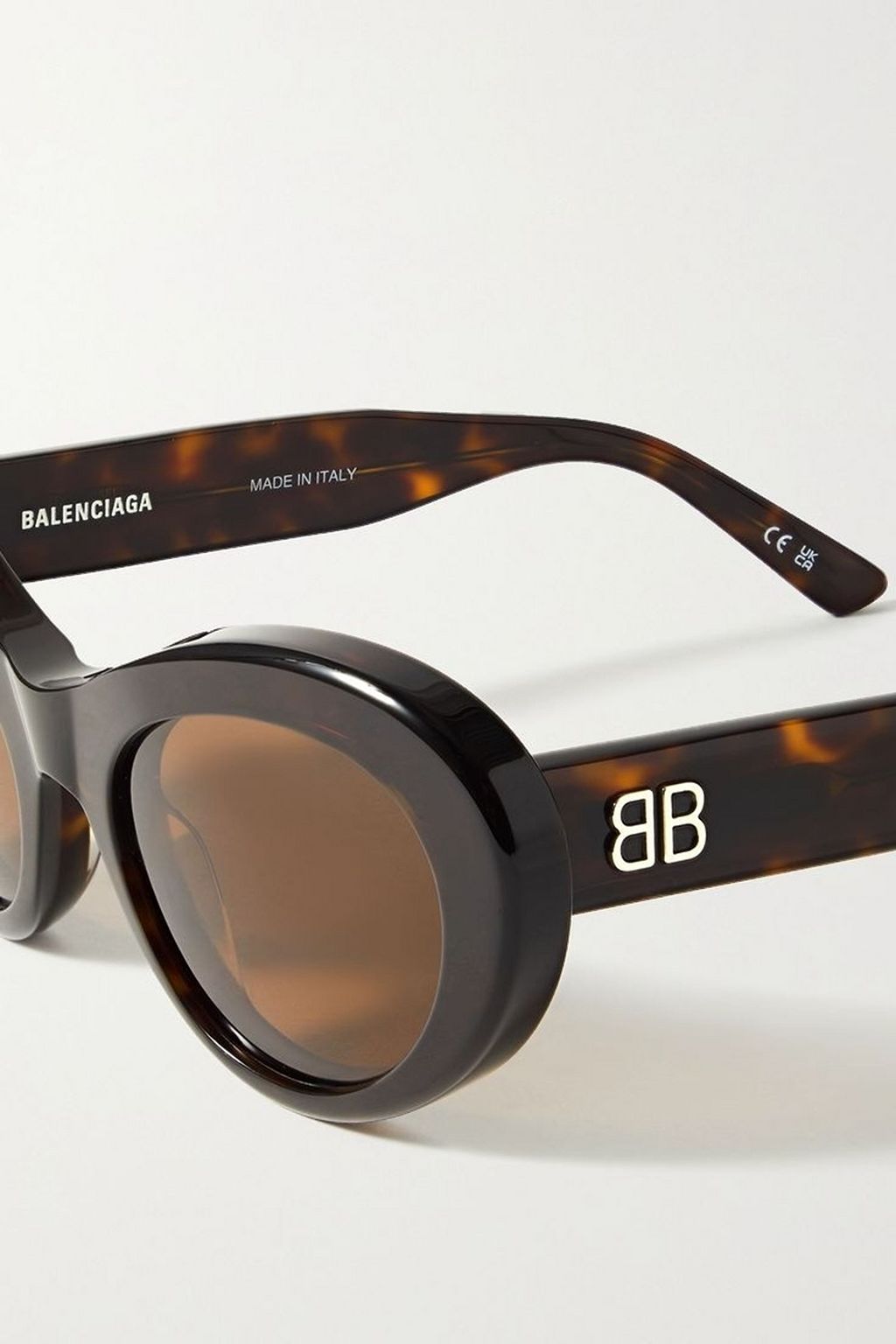 BALENCIAGA Monaco cat-eye tortoiseshell acetate sunglasses