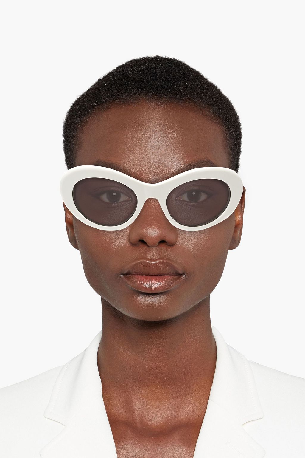 BALENCIAGA Monaco cat-eye tortoiseshell acetate sunglasses