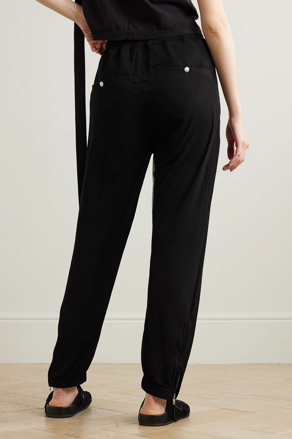 RICK OWENS Stretch-jersey track pants