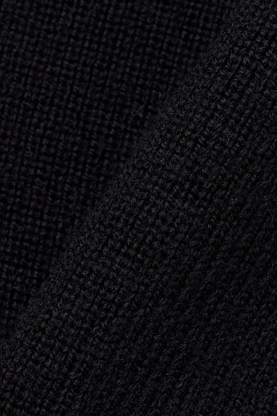 Alexander Wang Chain-embellished Ribbed Wool-blend Flared Pants In Black