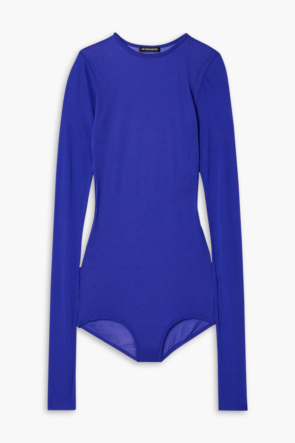 Ann Demeulemeester Bien Jersey Bodysuit In Royal Blue