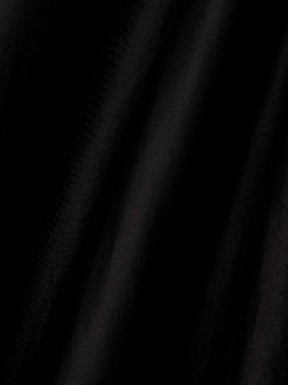 divine pleated cotton-gauze mini dress
