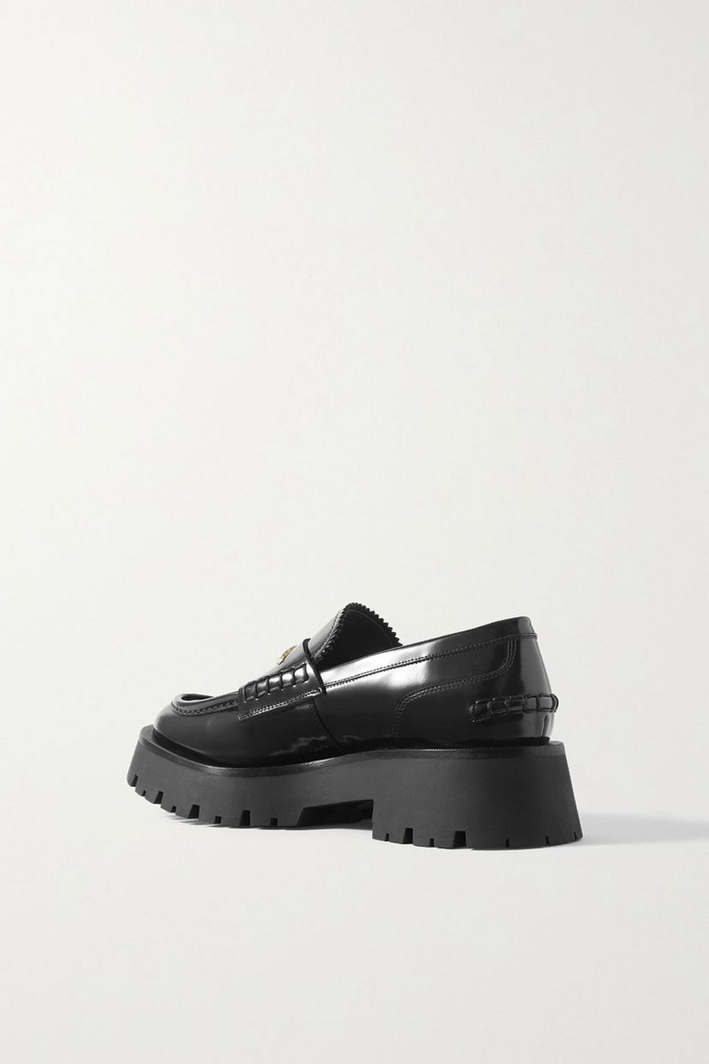 ALEXANDER WANG Carter patent-leather loafers