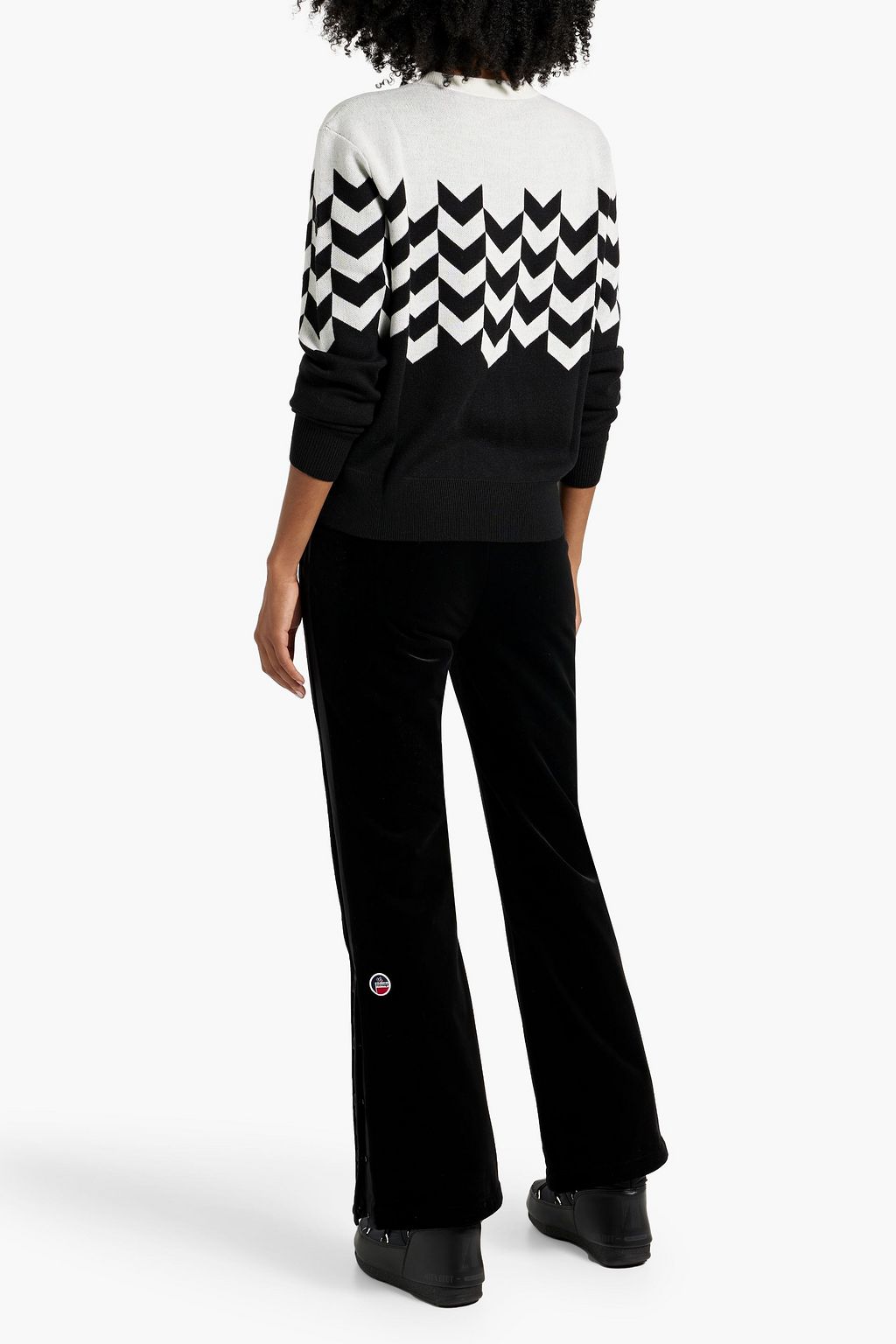 ERIN SNOW Gaia jacquard-knit merino wool sweater