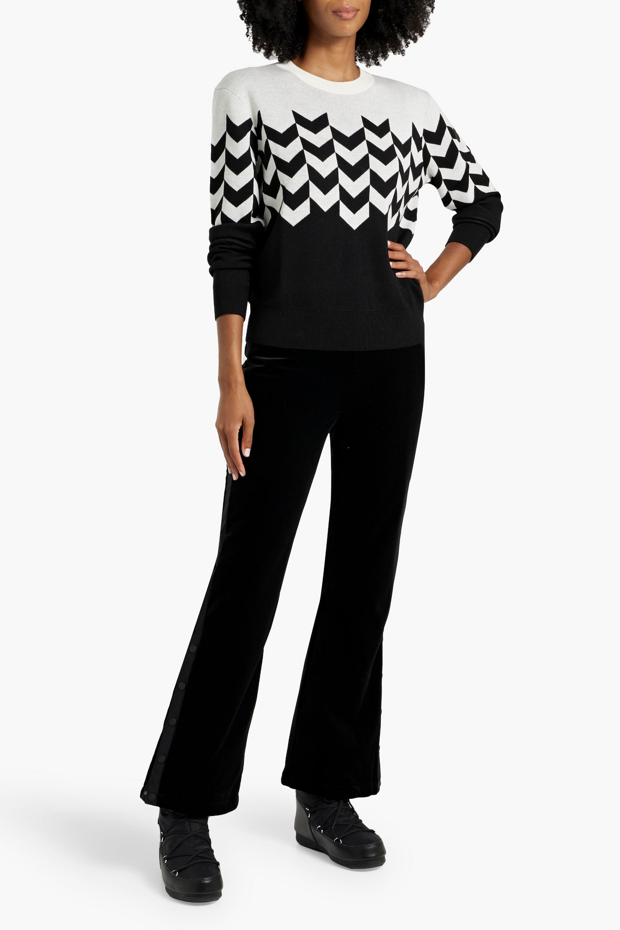 ERIN SNOW Gaia jacquard-knit merino wool sweater