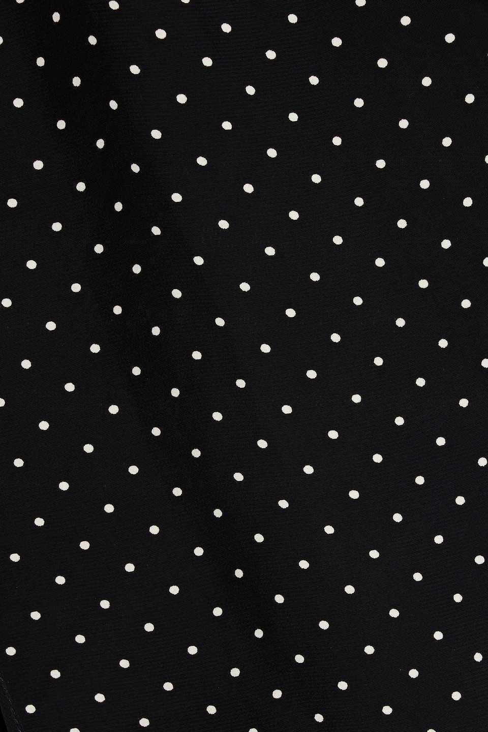 Maje Polka-dot Crepe Blouse In Black
