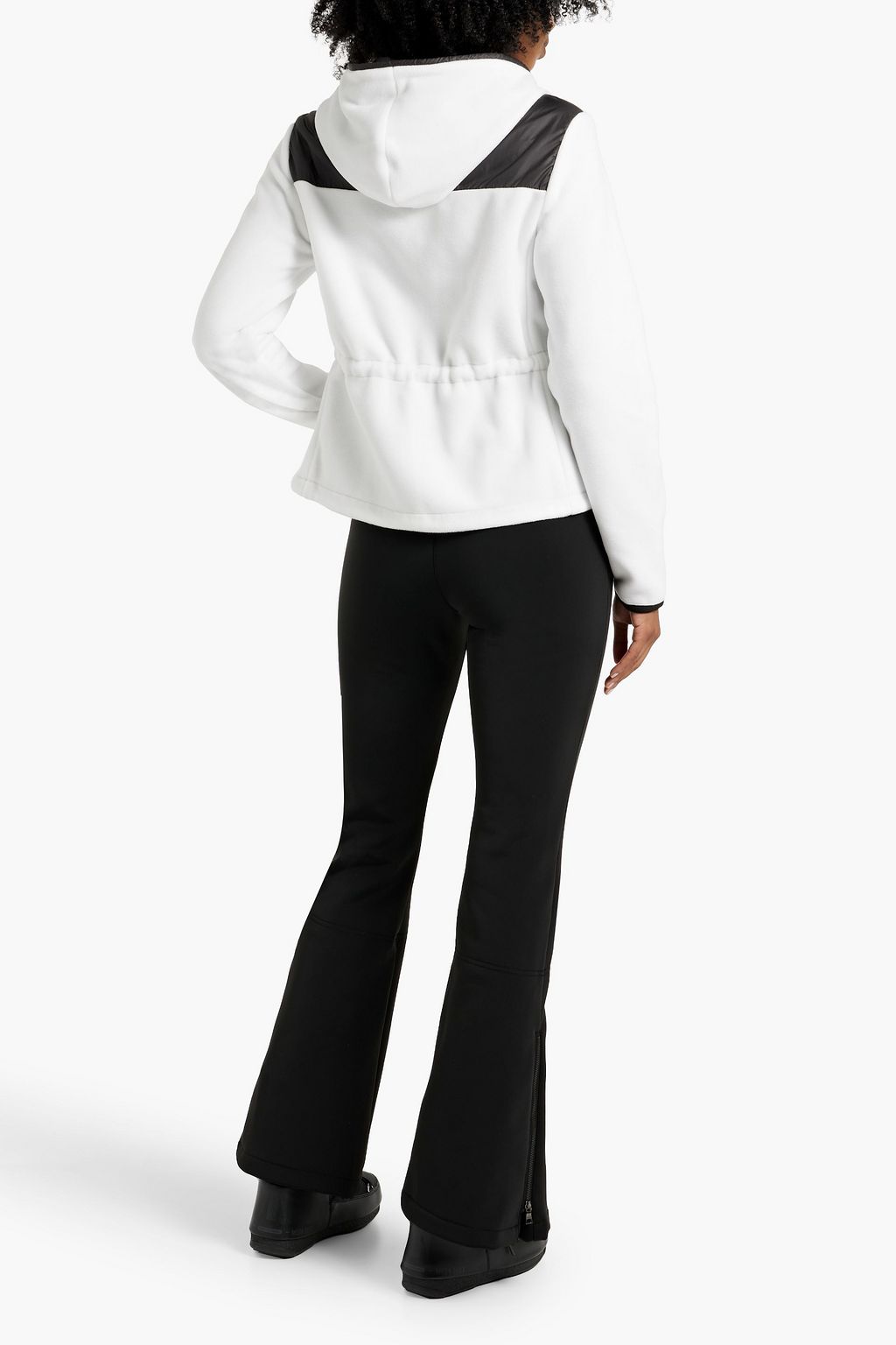 ERIN SNOW Willow shell-paneled fleece ski jacket