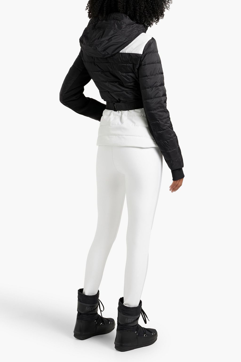 ERIN SNOW Kat color-block quilted ski jacket