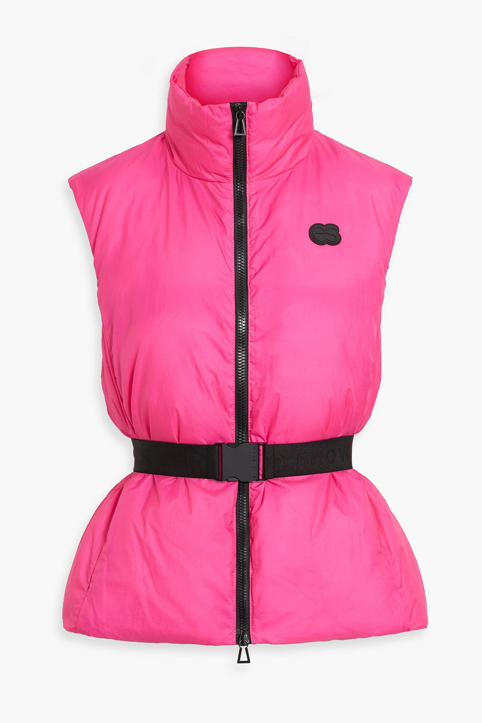 Erin Snow Nix Appliquéd Shell Vest In Fuchsia
