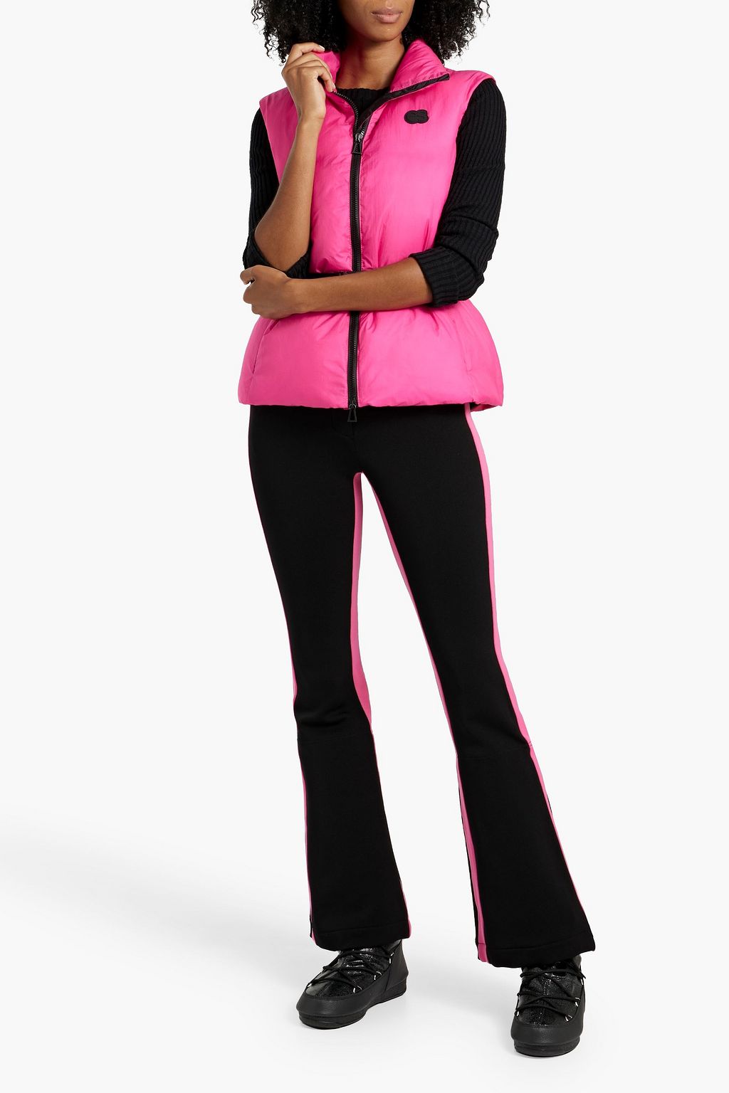 ERIN SNOW Nix appliquéd shell vest