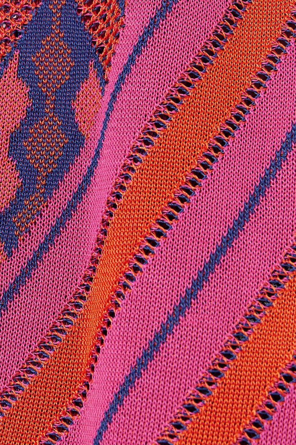 AHLUWALIA Femi jacquard-knit tank