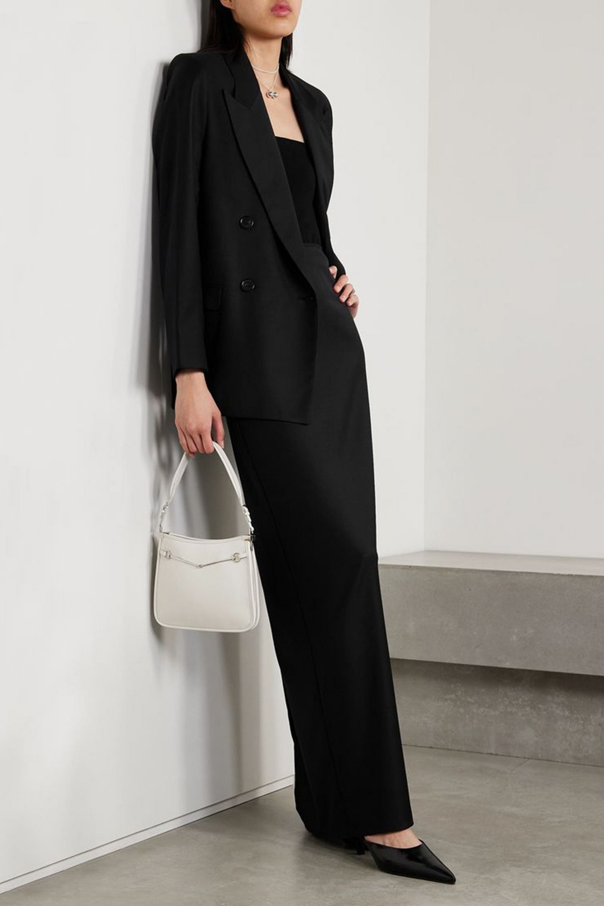 BEARE PARK Wool-twill maxi skirt