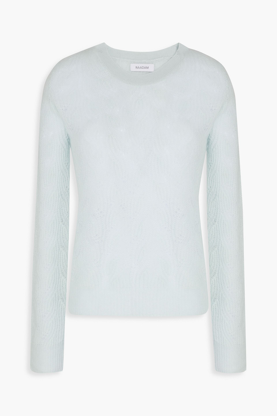 Cable-knit cashmere sweater