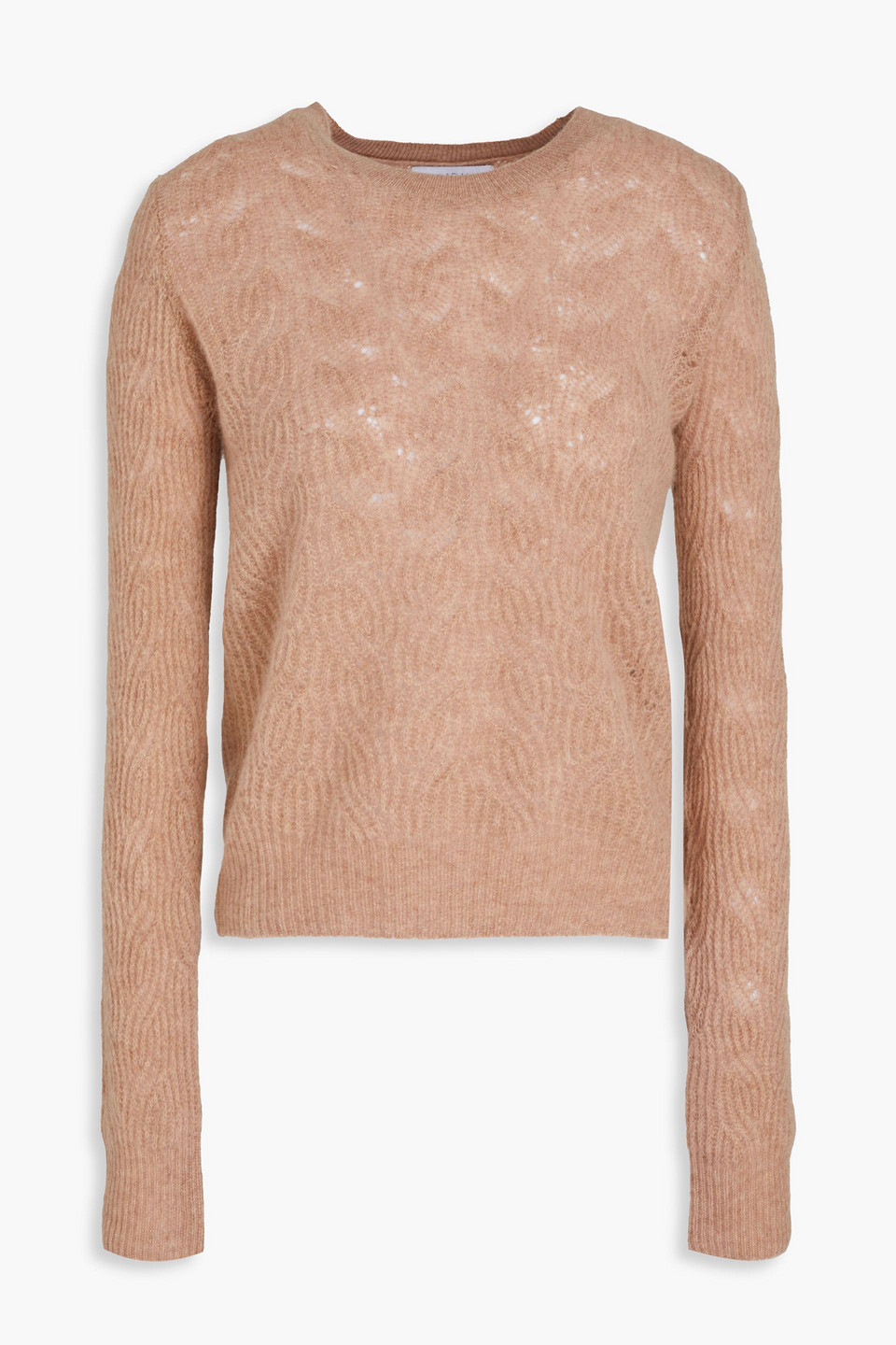 Cable-knit cashmere sweater