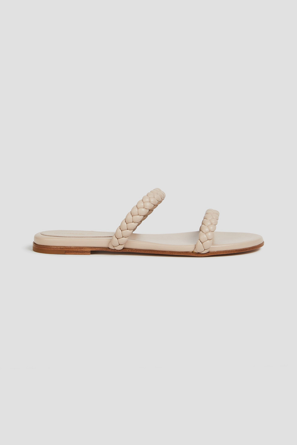 Marley 05 braided leather slides