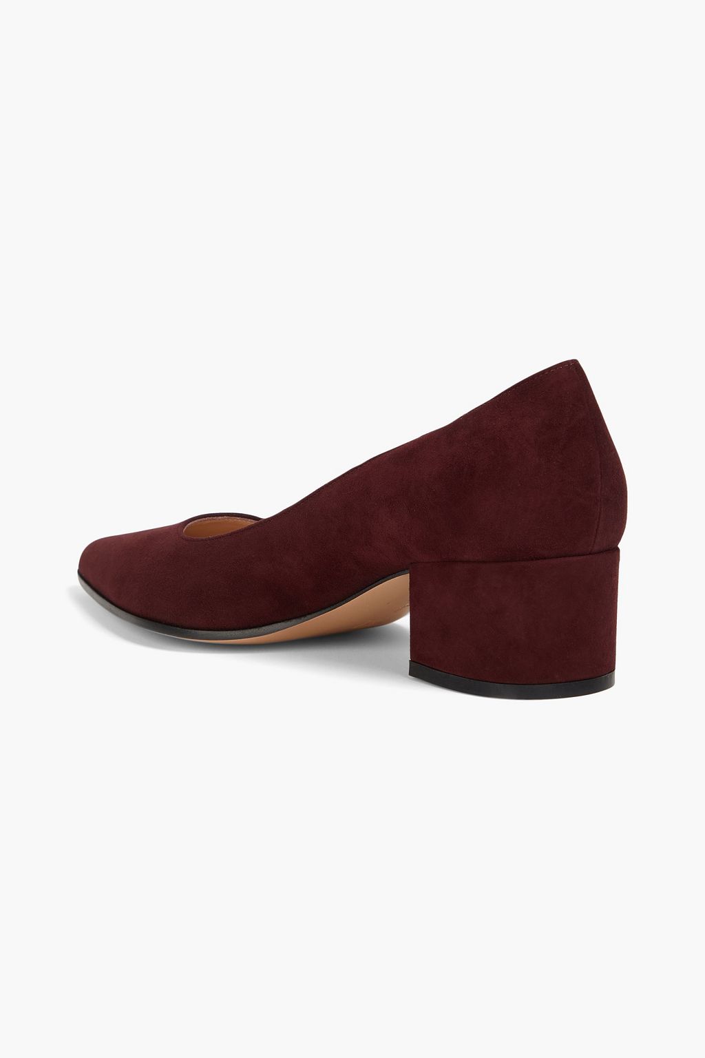 GIANVITO ROSSI Piper 45 suede pumps