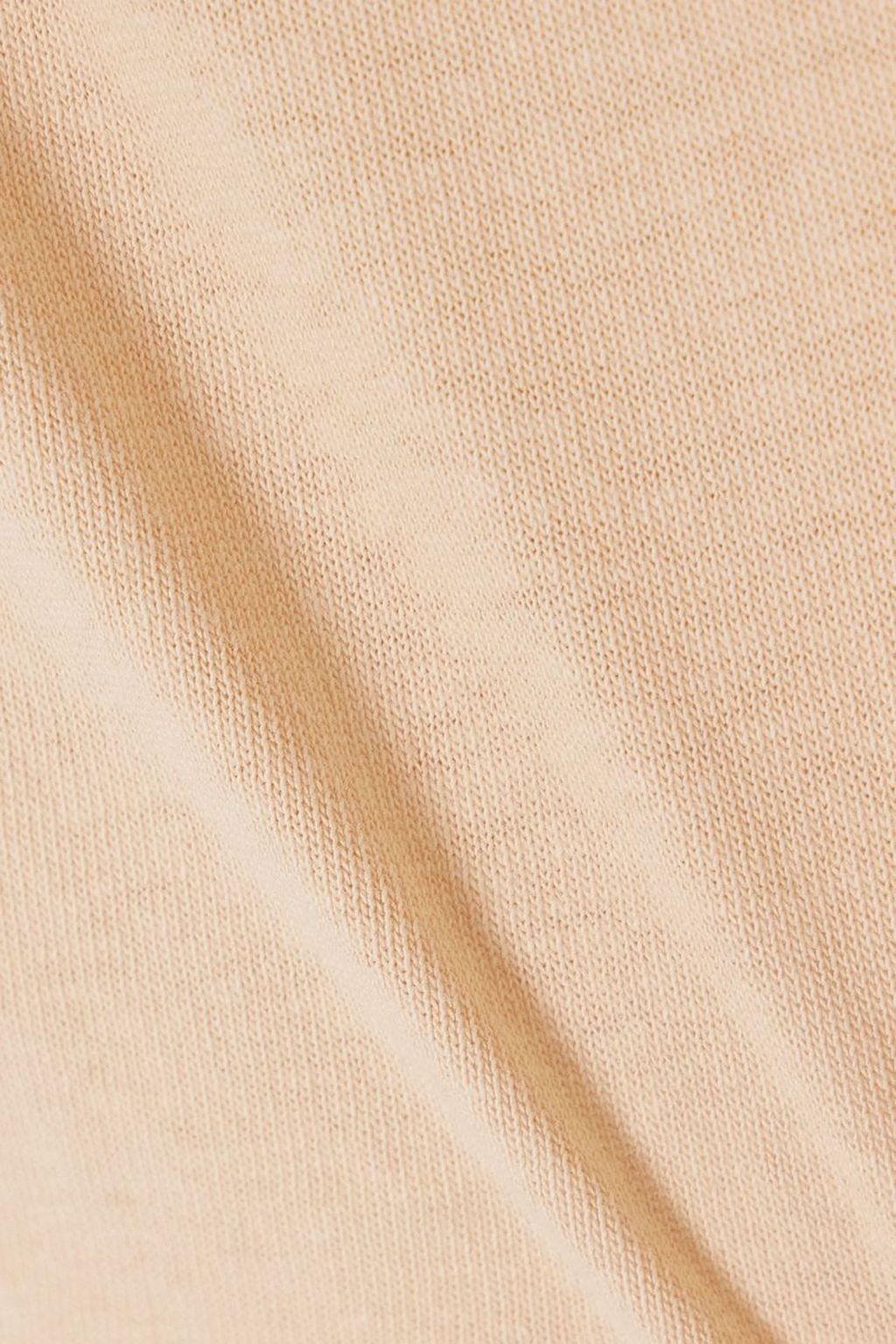 A.W.A.K.E. MODE Cutout ribbed stretch-cotton jersey tank