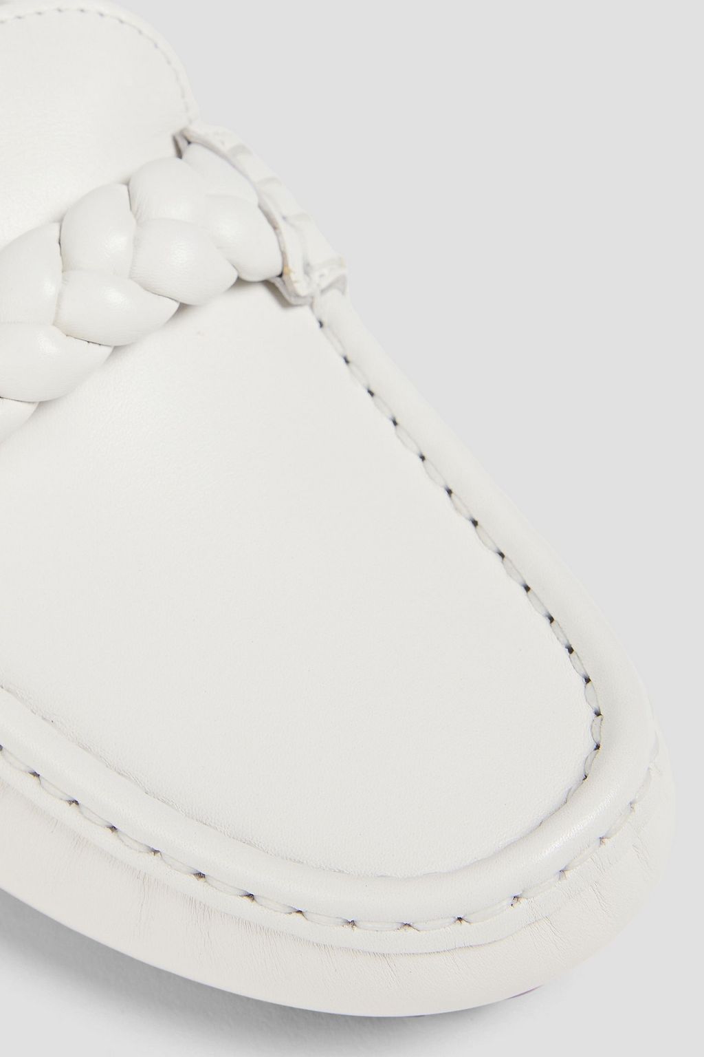 GIANVITO ROSSI Monza leather loafers