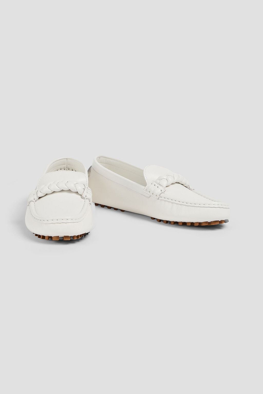 GIANVITO ROSSI Monza leather loafers