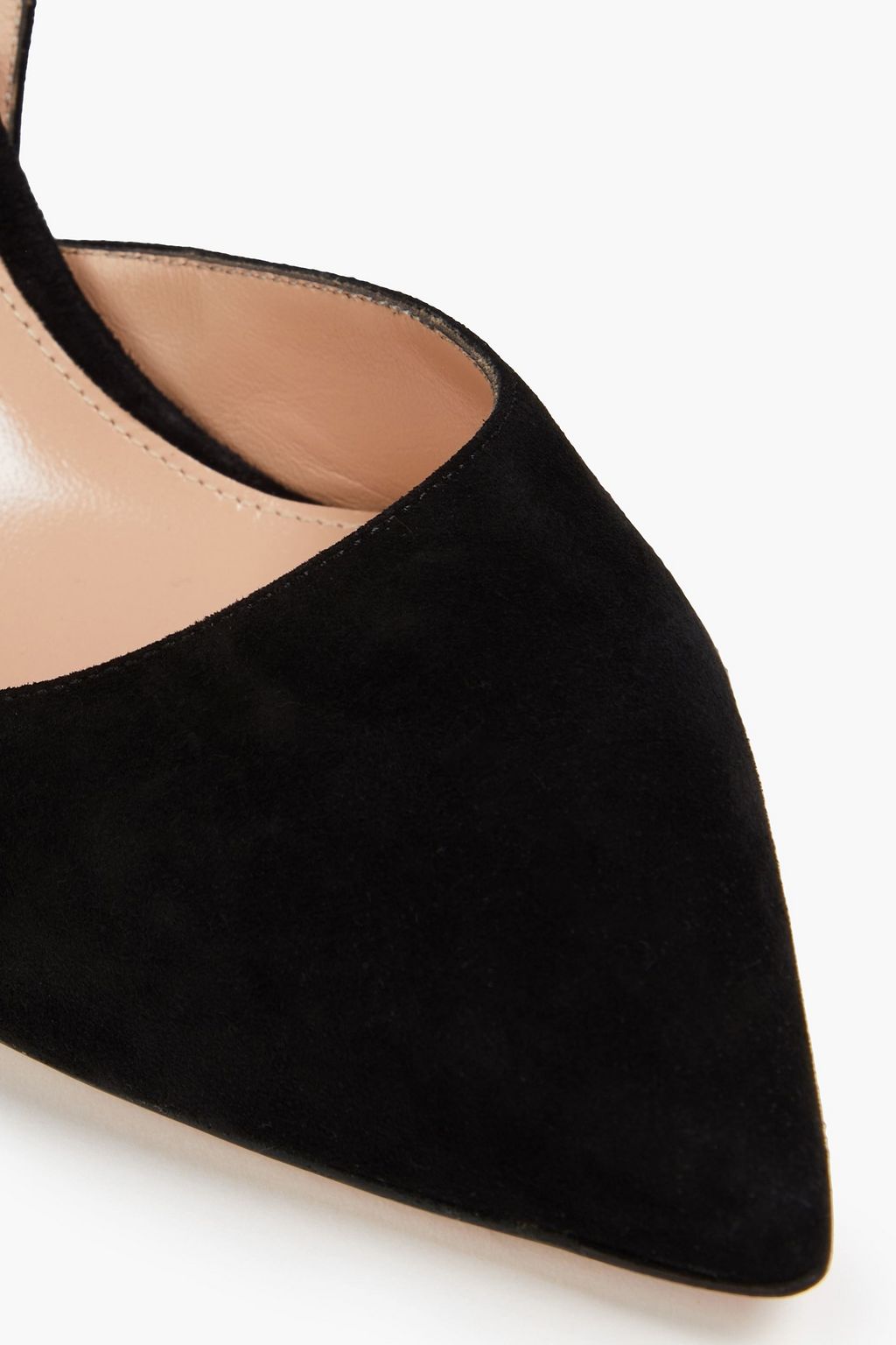 GIANVITO ROSSI Hayette suede pumps