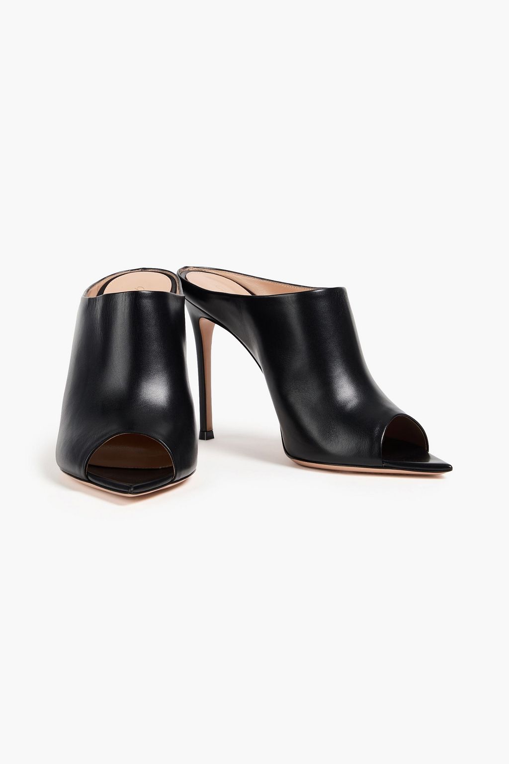 GIANVITO ROSSI Nova leather mules