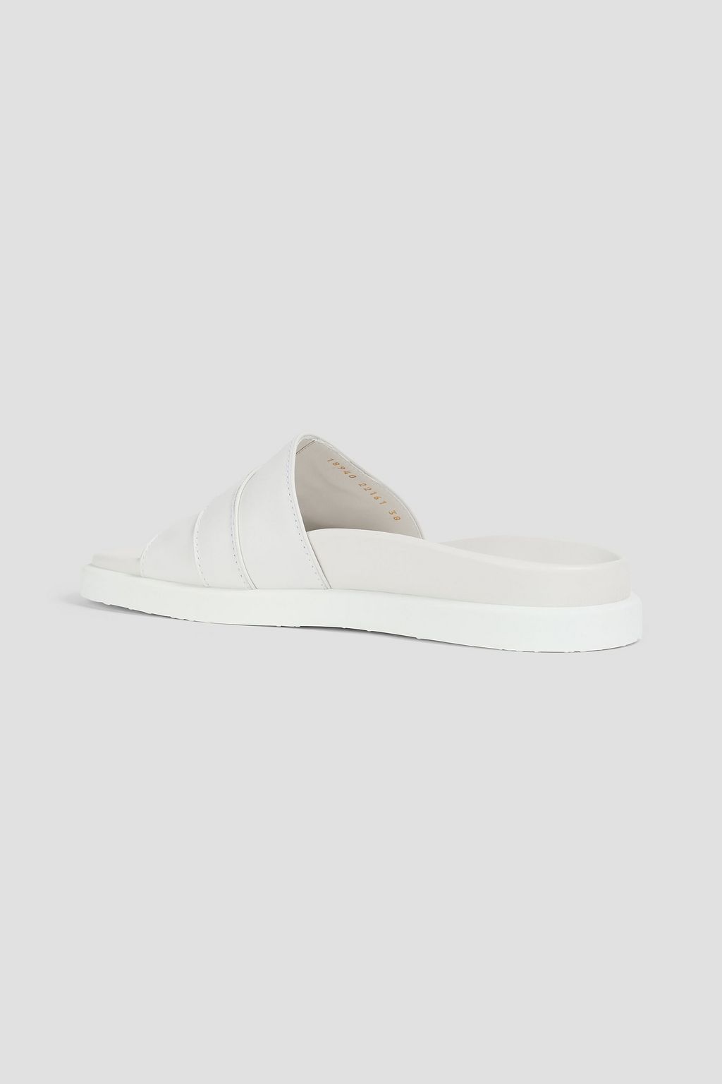 GIANVITO ROSSI Bilbao buckled leather slides