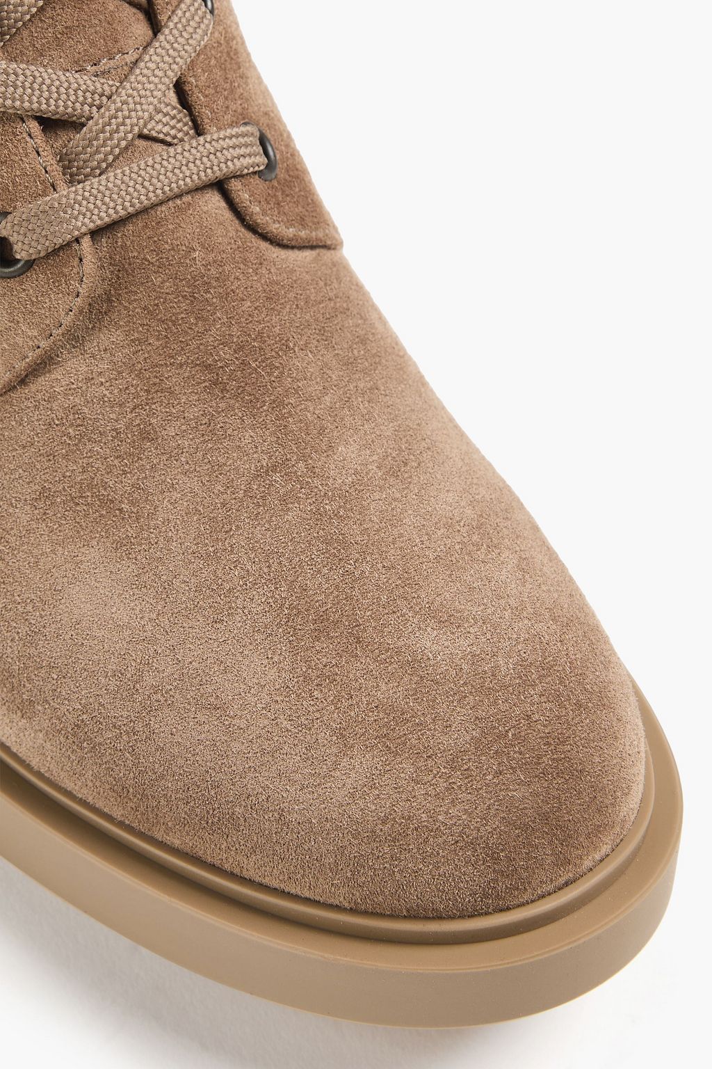 GIANVITO ROSSI Foster 45 lace-up suede ankle boots