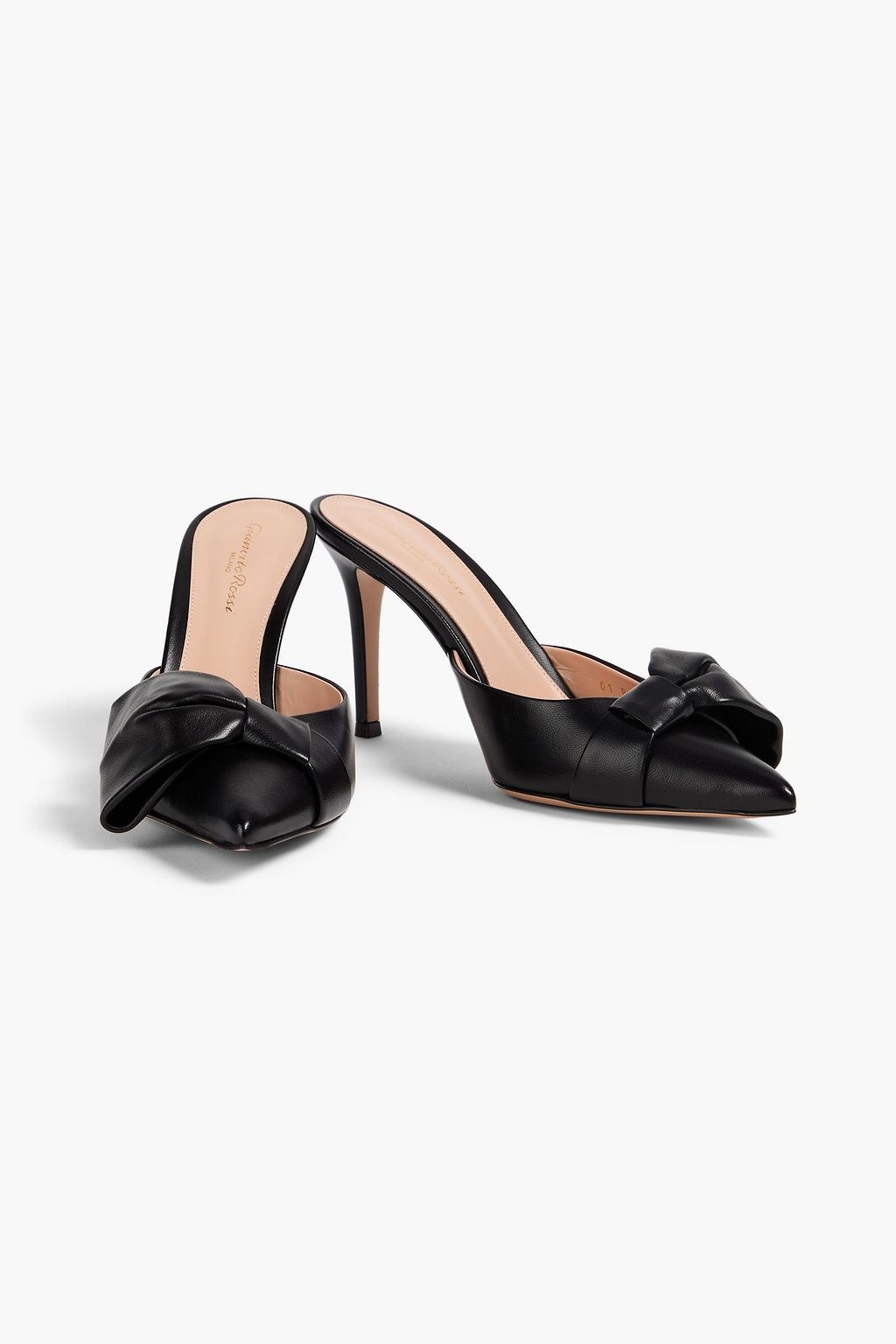 GIANVITO ROSSI Safira embellished leather mules