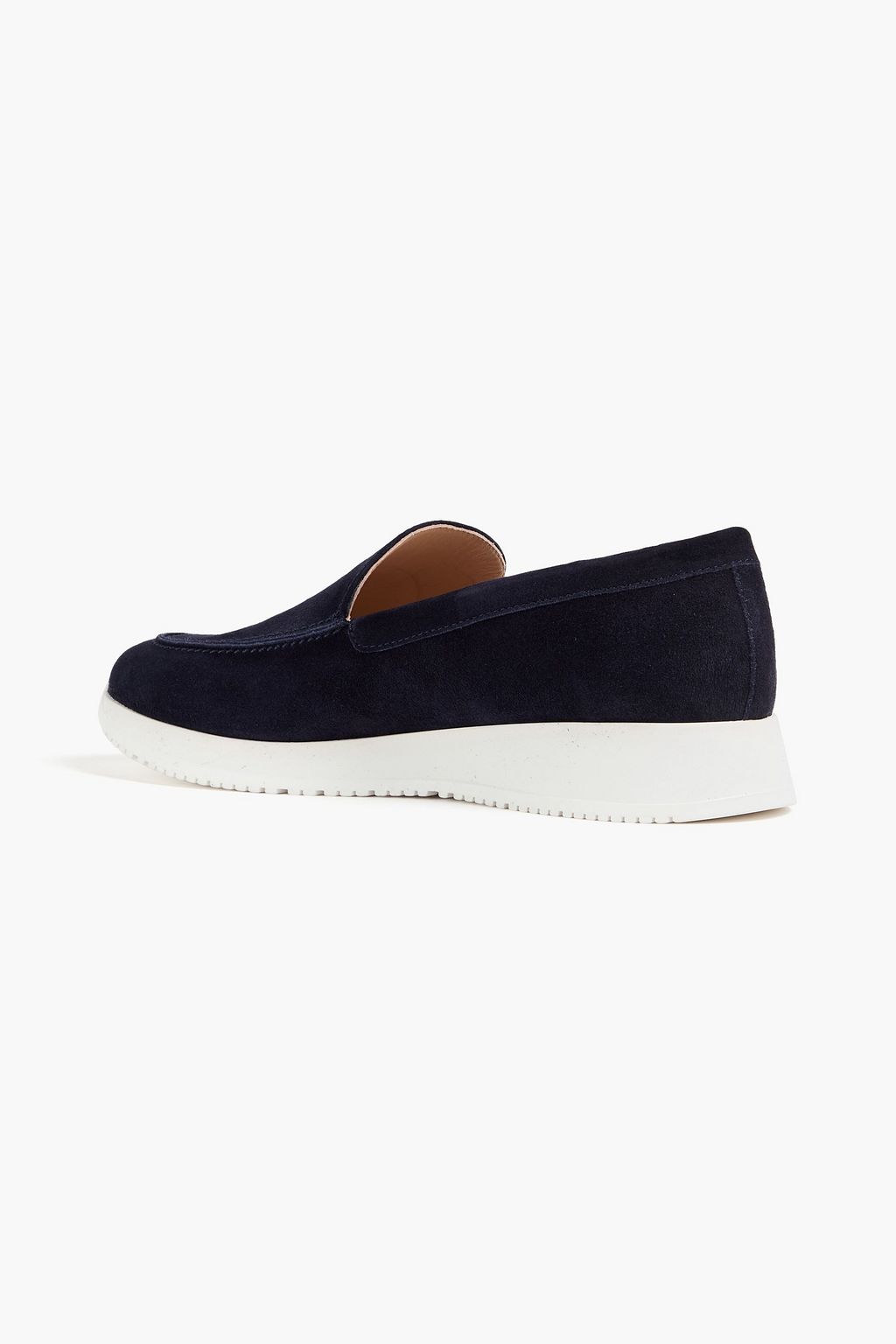 GIANVITO ROSSI Yachtclub suede slip-on loafers
