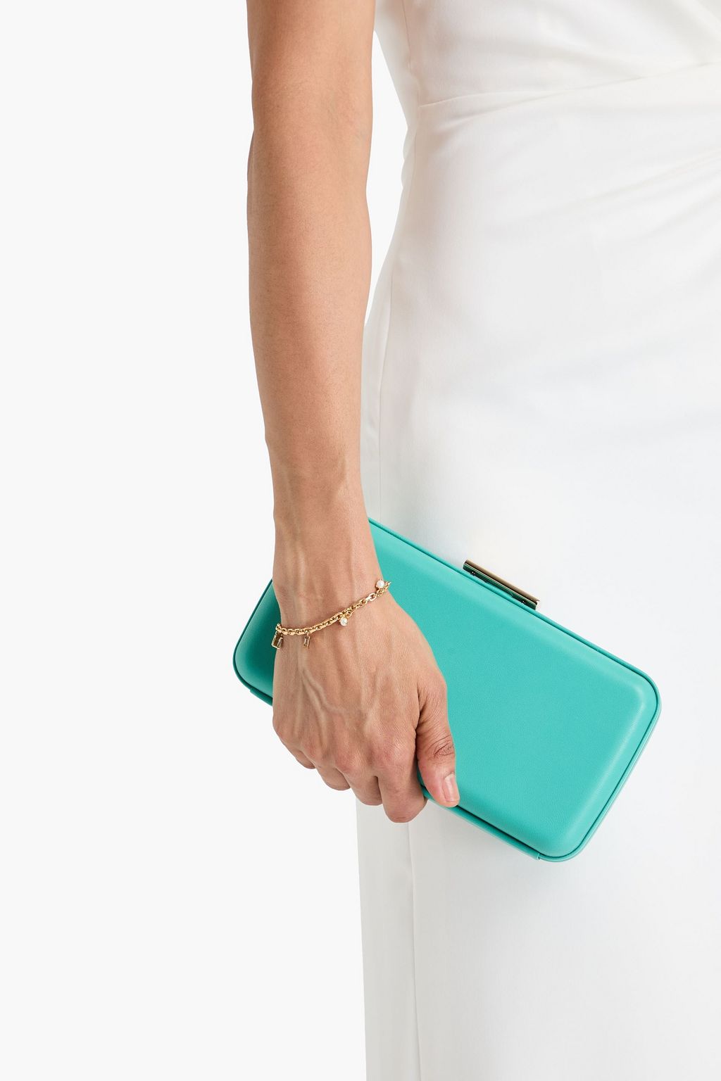 GIANVITO ROSSI Leather clutch