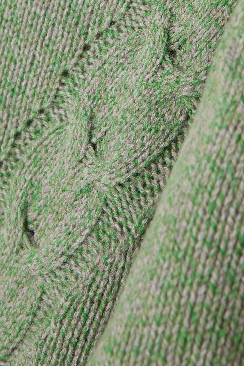 HANNAH HERITAGE CABLE-KNIT MERINO WOOL AND CASHMERE-BLEND SWEATER