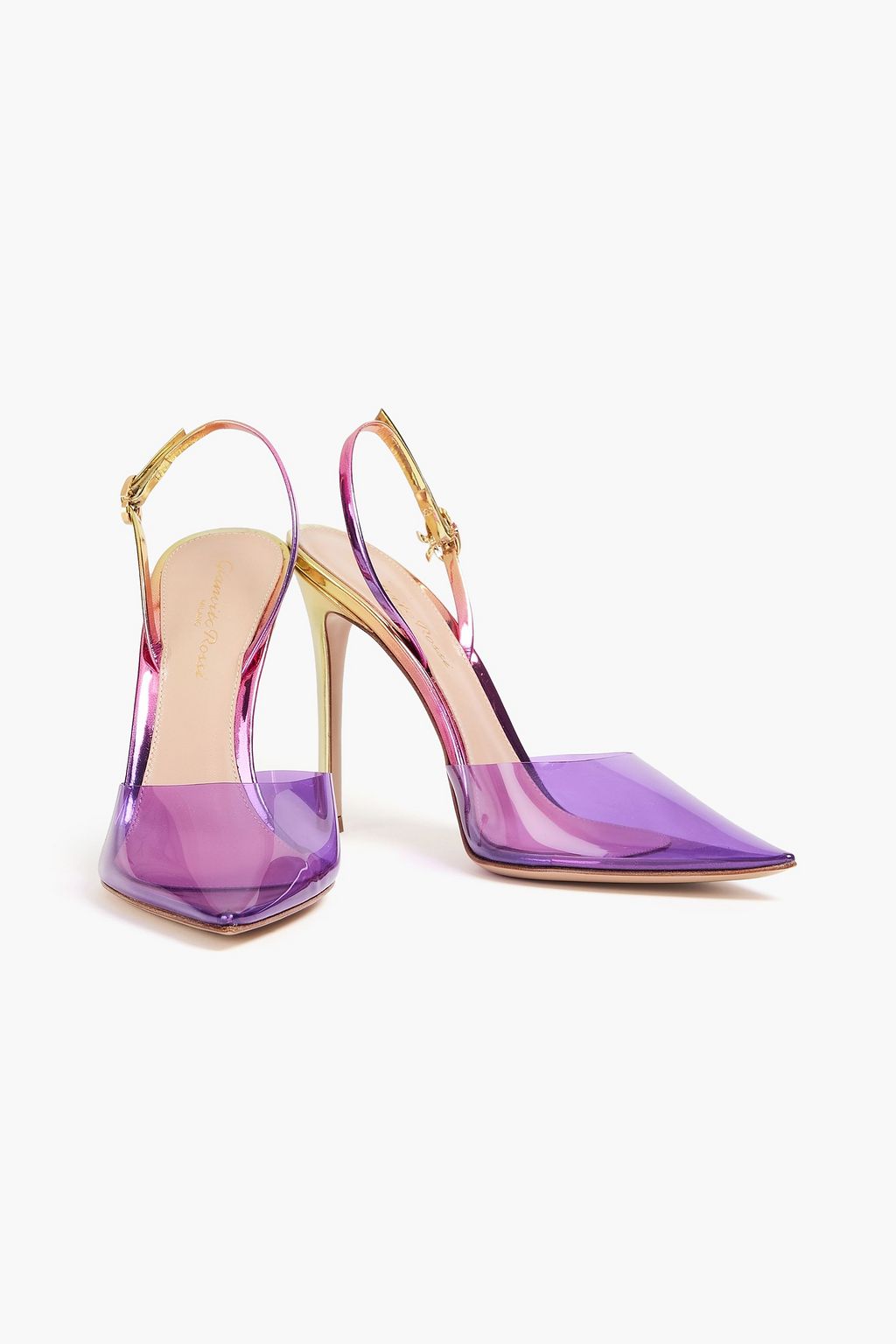 gianvito rossi iridescent stiletto pumps