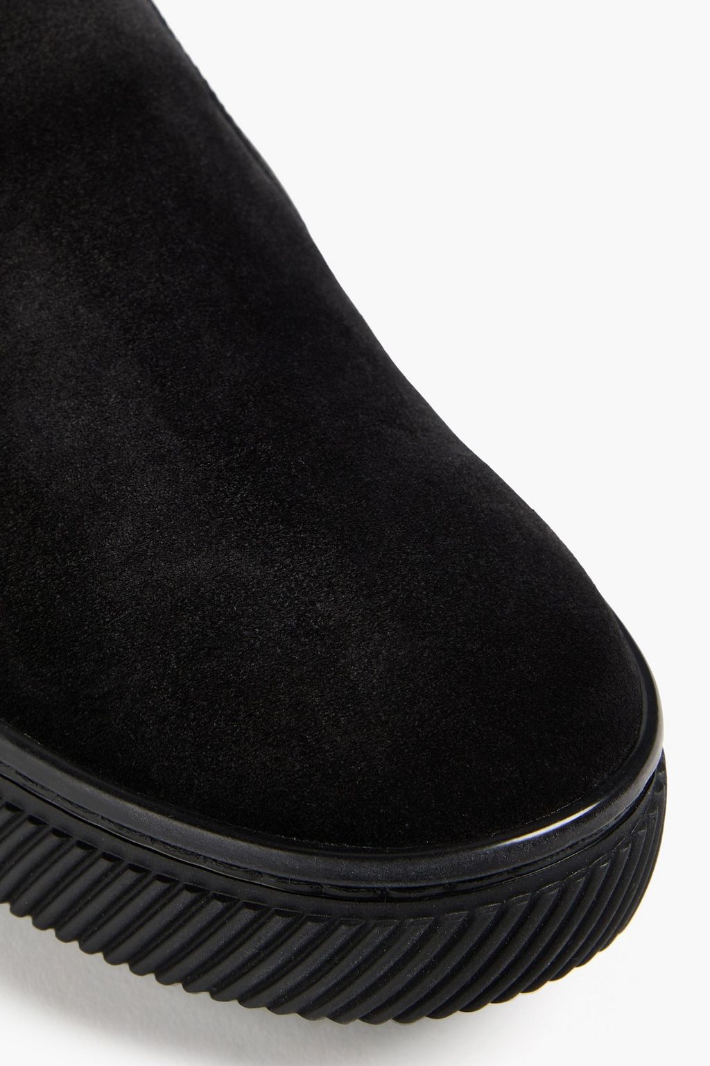 GIANVITO ROSSI 360 suede slip-on sneakers
