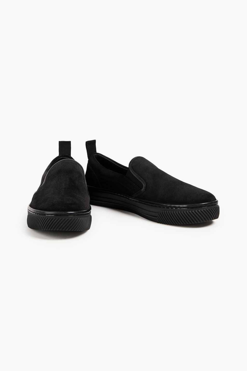 GIANVITO ROSSI 360 suede slip-on sneakers