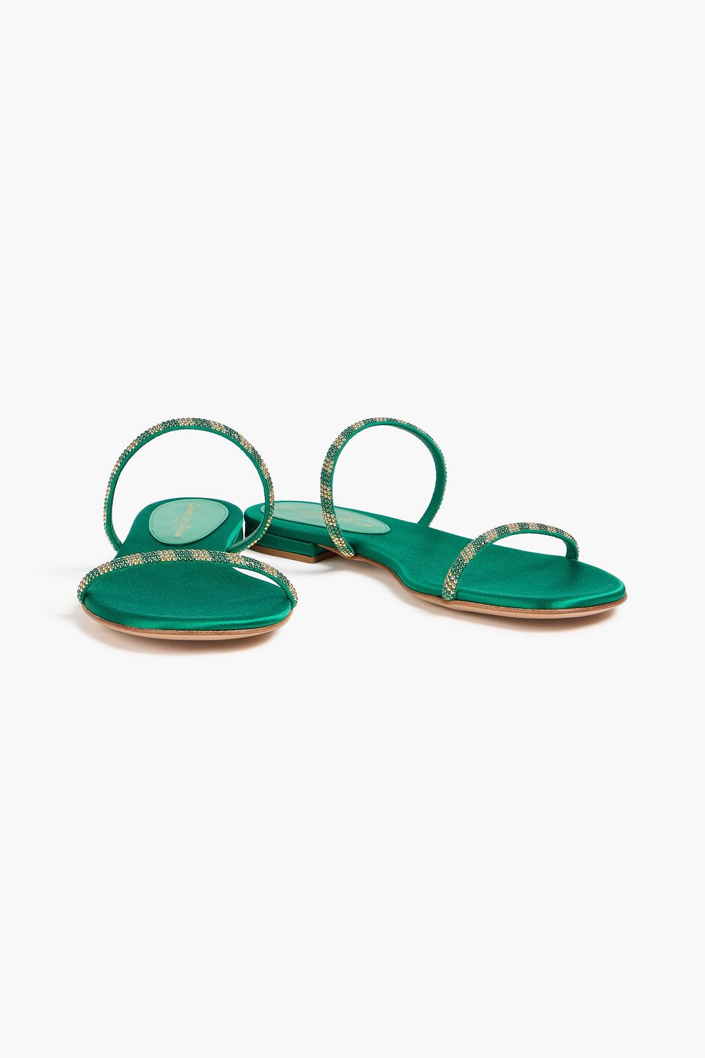 GIANVITO ROSSI Melina 05 studded suede sandals