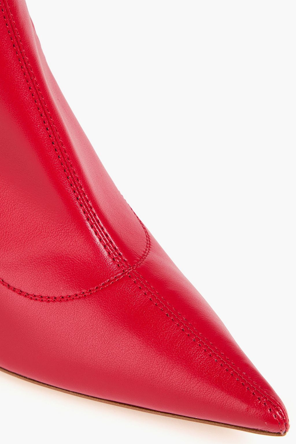 GIANVITO ROSSI Ascent embellished faux leather ankle boots