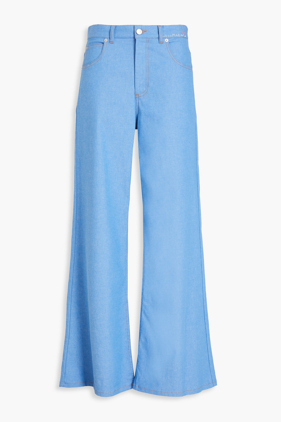 High-rise wide-leg jeans