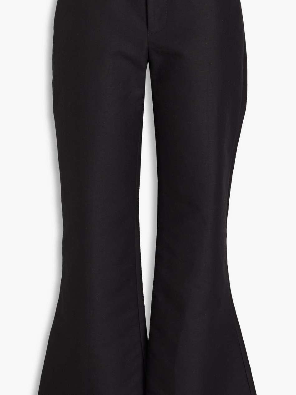 cotton flared pants