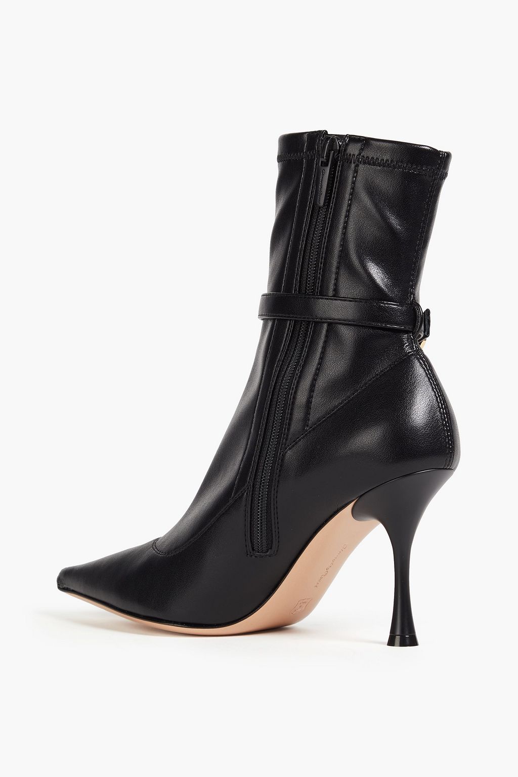 GIANVITO ROSSI بوت Ascent بطول الكاحل من الجلد الصناعي وبتصميم مزركش