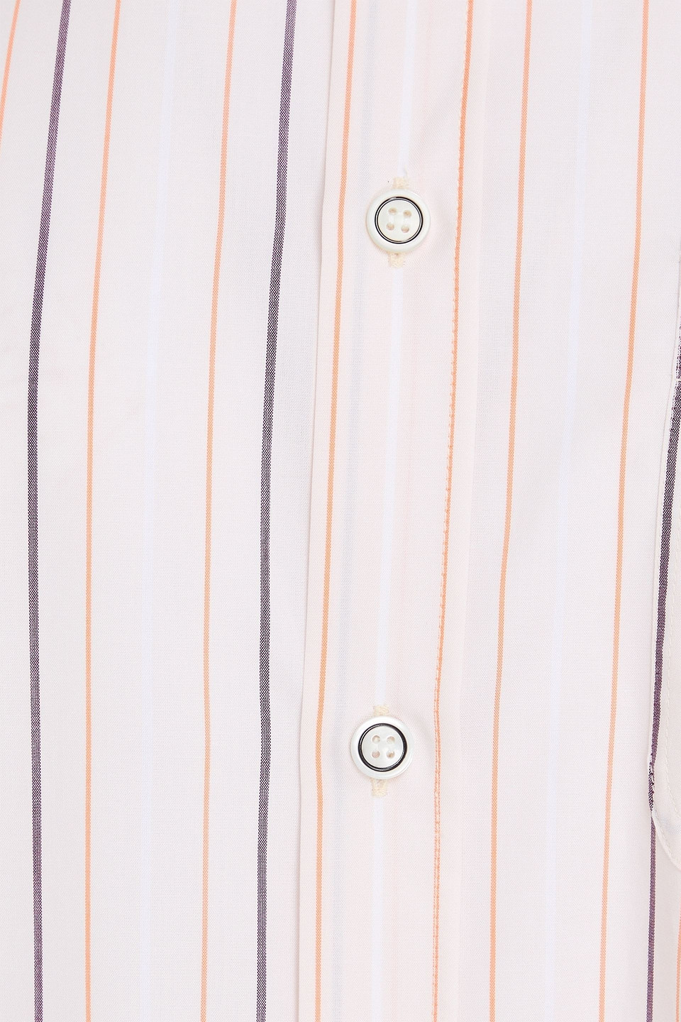 Marni Striped Cotton-poplin Shirt In Ecru