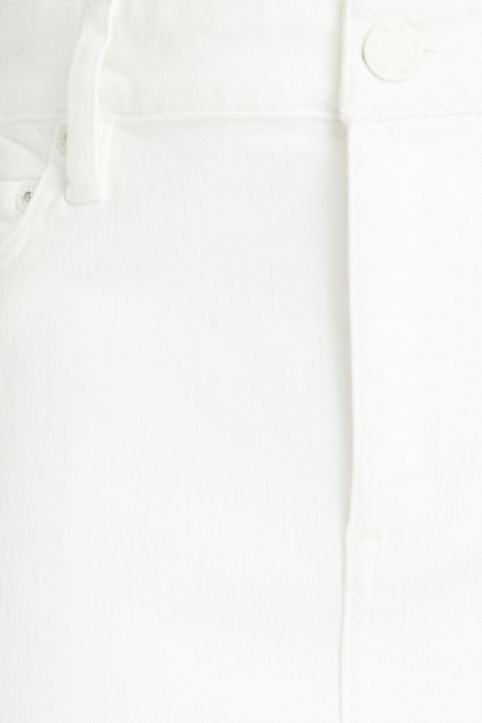 Alice And Olivia Rye High Rise Maxi Skirt In White