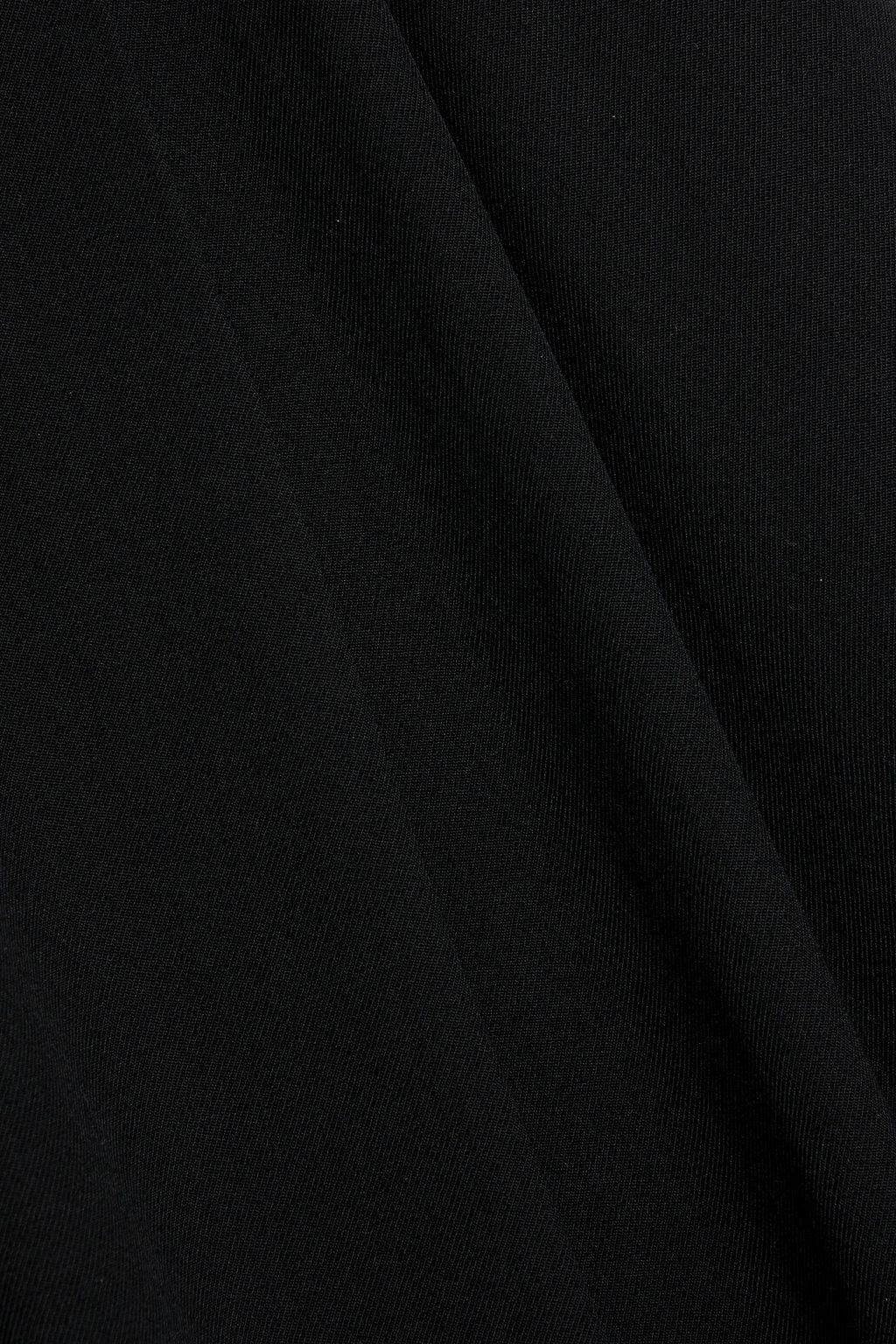 DRIES VAN NOTEN Tapered wool-twill pants
